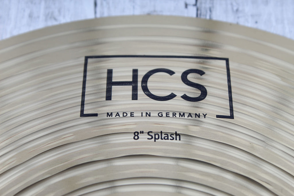 Meinl HCS8S Splash Cymbal 8 Inch HCS Splash Drum Cymbal Traditional Finish