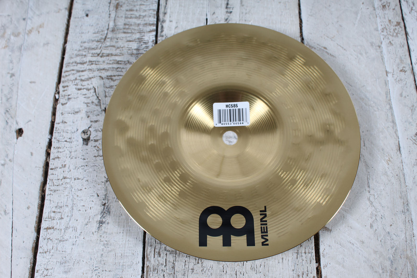 Meinl HCS8S Splash Cymbal 8 Inch HCS Splash Drum Cymbal Traditional Finish