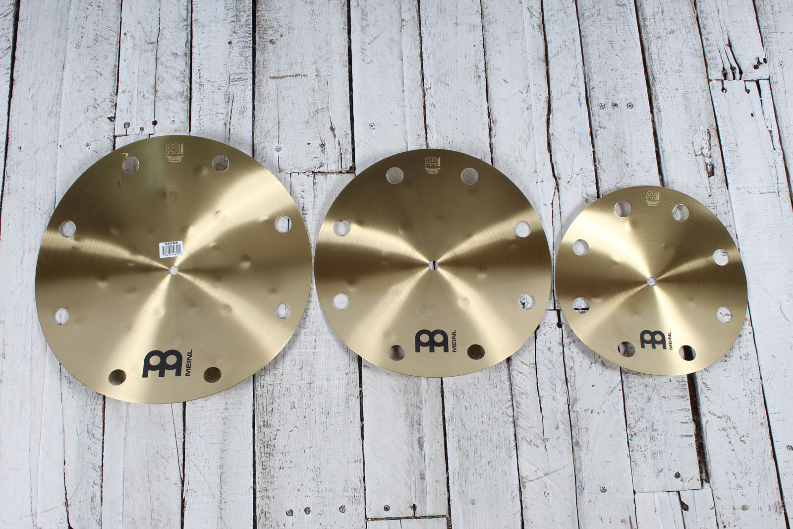 Meinl HCS024SM Smack Stack Cymbals 10 / 12 / 14 Inch Set of 3 Effect Cymbals