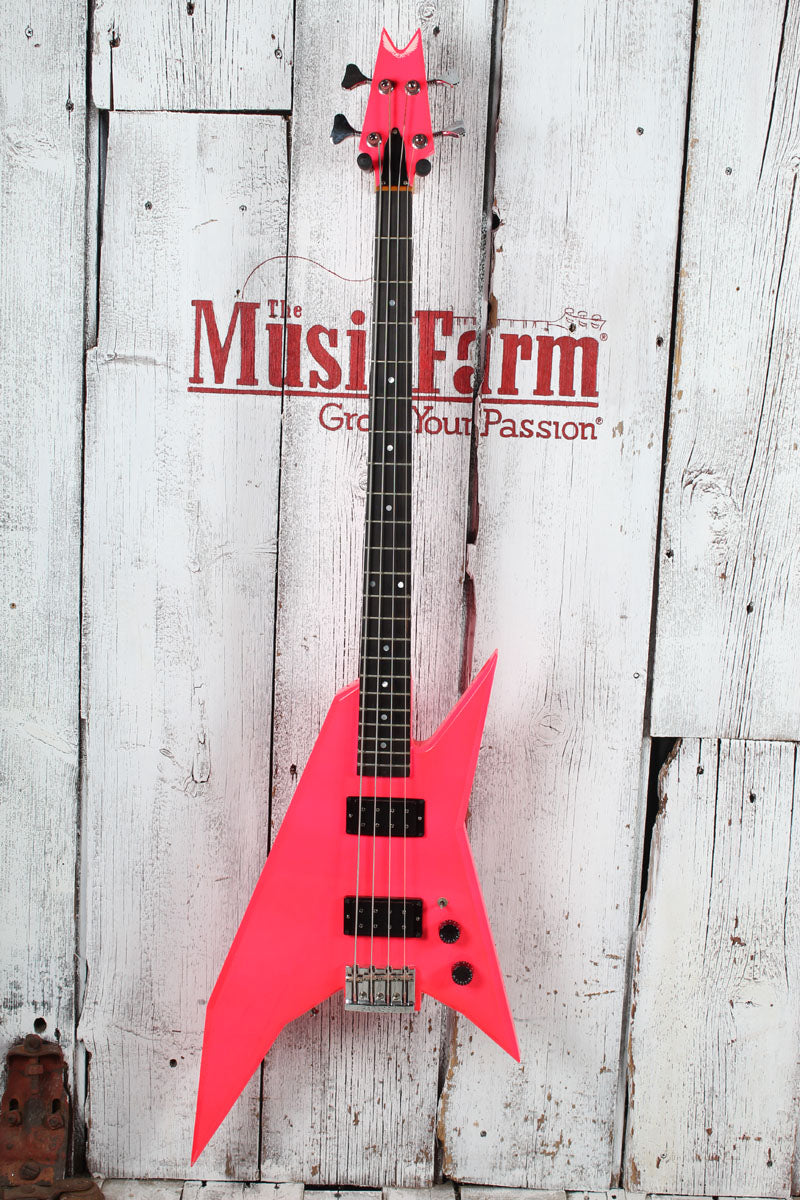 Dean 1985 ZZ Top Dusty Hill Owned Mach-7 Electric Bass Guitar w Hardshell Case