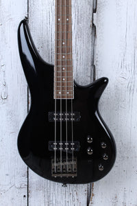 Jackson JS Series Spectra Bass JS3 4 String Electric Bass Guitar Gloss Black
