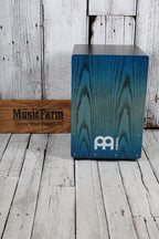 Meinl MCAJ100BK Snare Cajon Headliner Series Snare Cajon Pacific Blue Fade
