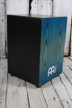 Meinl MCAJ100BK Snare Cajon Headliner Series Snare Cajon Pacific Blue Fade