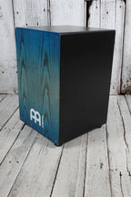Meinl MCAJ100BK Snare Cajon Headliner Series Snare Cajon Pacific Blue Fade