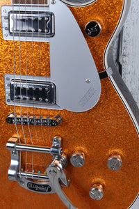 Gretsch G5230T Electromatic Sparkle Jet FT Electric Guitar Gold Sparkle