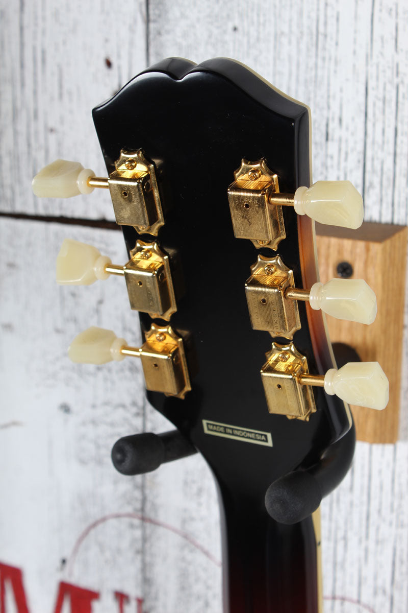 Epiphone J-200 Super Jumbo Acoustic Electric Guitar Aged Vintage Sunburst Gloss