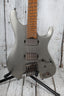 Ibanez QX52 Headless Solid Body Electric Guitar Metallic Gray Matte with Gig Bag