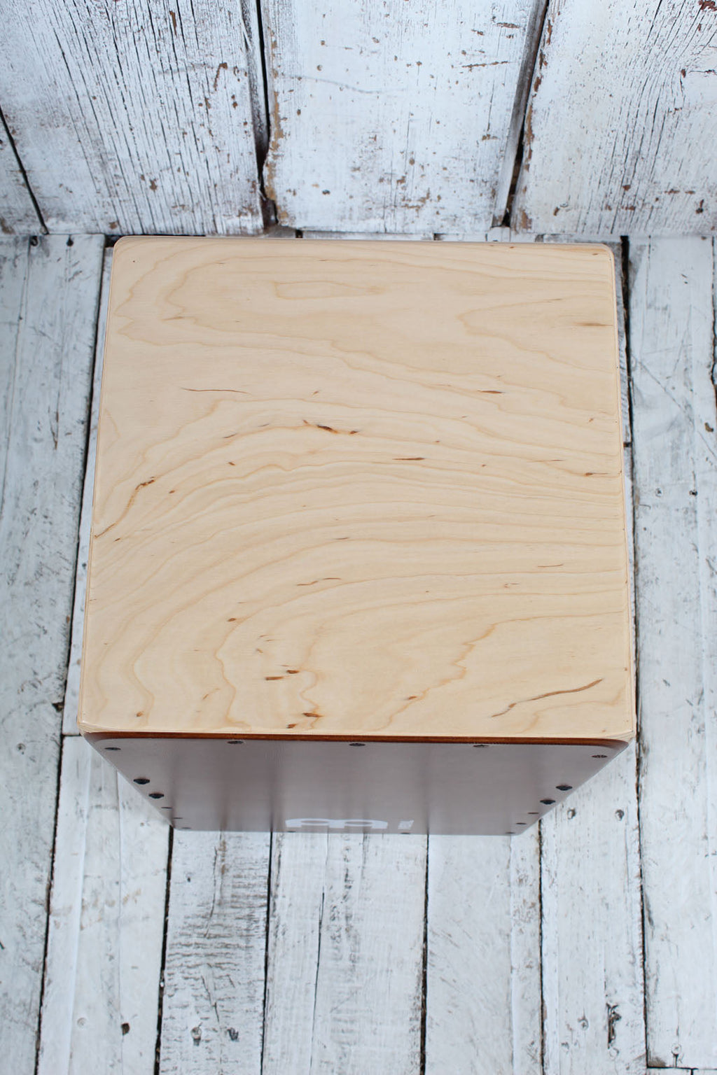 Meinl SC100AB Snarecraft Cajon with Dual Internal Fixed Snare Wires Almond Birch
