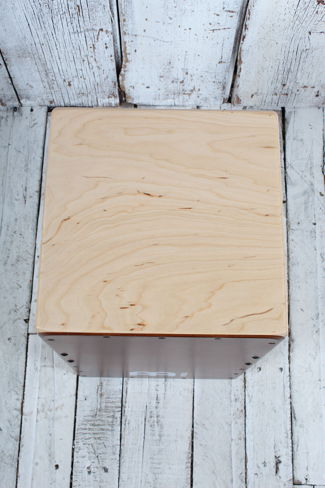 Meinl SC100AB Snarecraft Cajon with Dual Internal Fixed Snare Wires Almond Birch