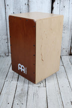 Meinl SC100AB Snarecraft Cajon with Dual Internal Fixed Snare Wires Almond Birch