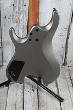 Ibanez QX52 Headless Solid Body Electric Guitar Metallic Gray Matte with Gig Bag