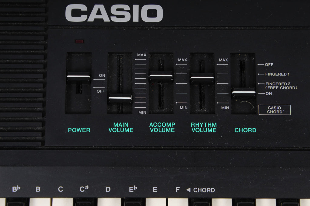 Casio Casiotone CT-607 Keyboard with Power Supply Manual and Original Box