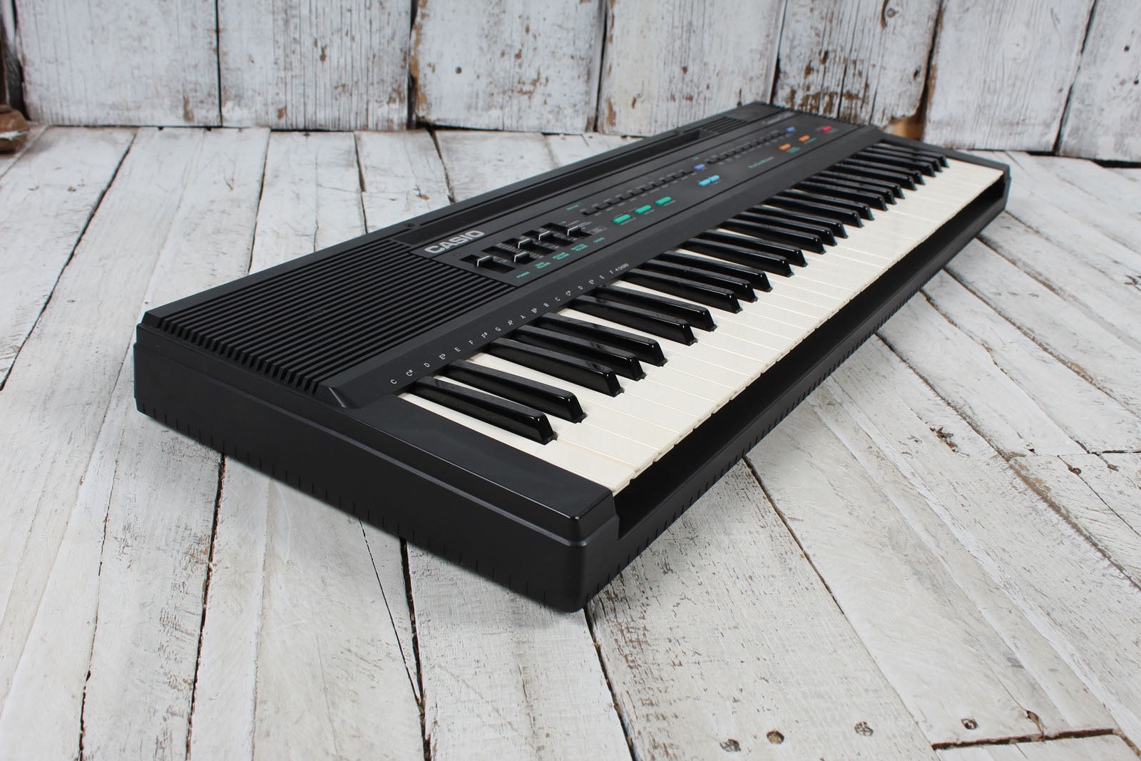80’s CASIO CT-607 Casiotone 美品 Casio Casiotone CT-607 Keyboard with Power Supply Manual and