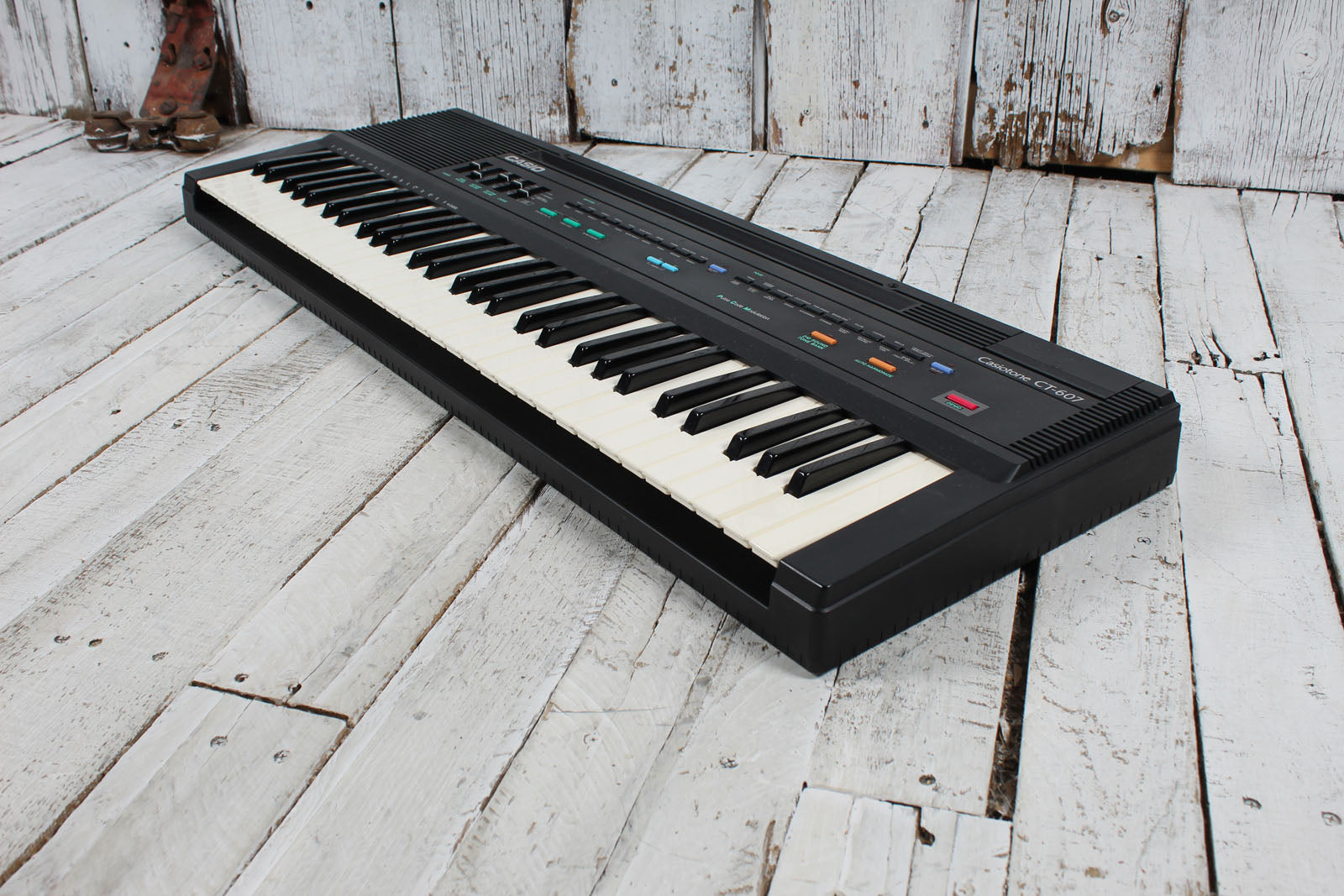 Casio Casiotone CT-607 Keyboard with Power Supply Manual and
