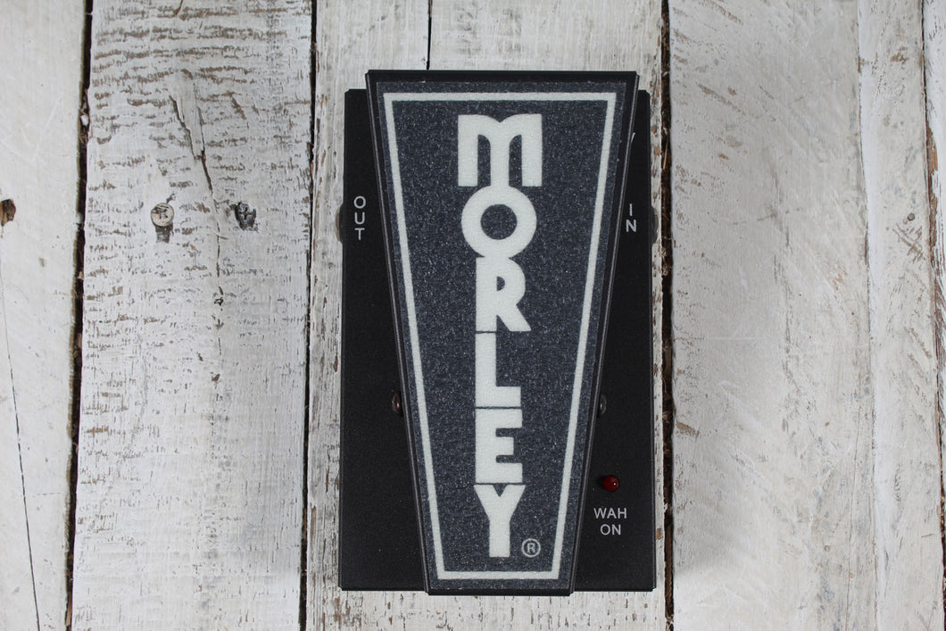 Morley 20/20 Classic Wah Pedal Classic Switchless Wah Guitar Effects Pedal