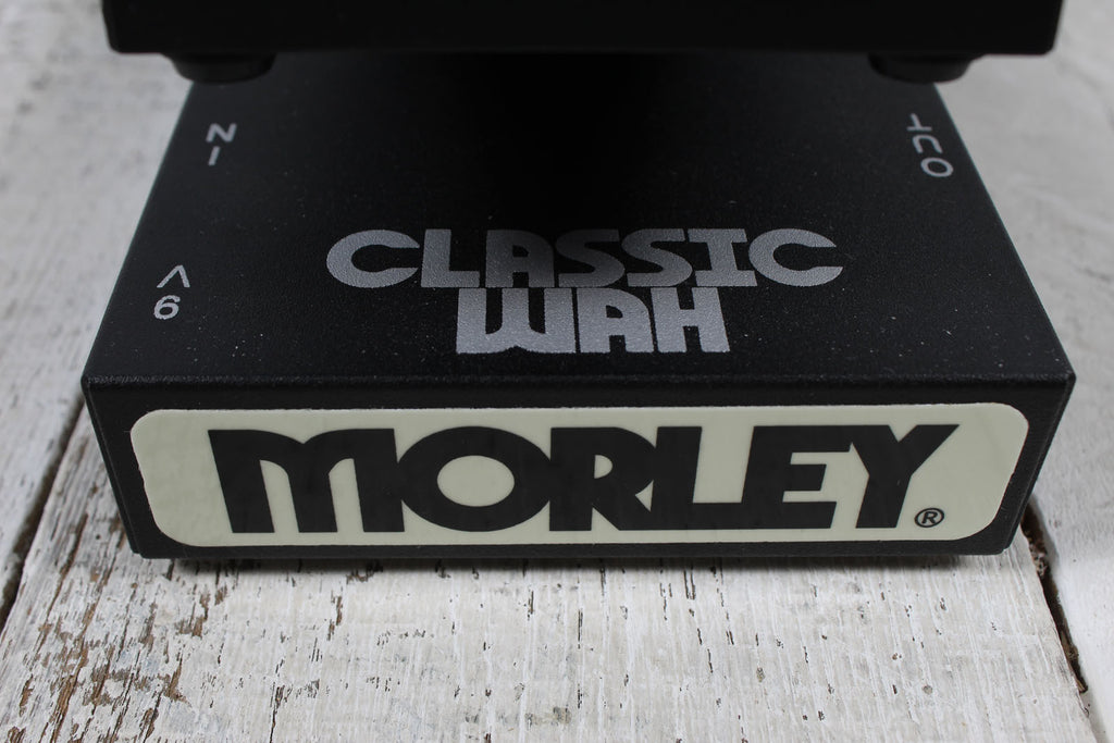 Morley 20/20 Classic Wah Pedal Classic Switchless Wah Guitar Effects Pedal