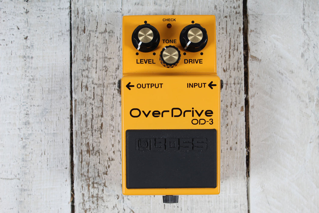 Boss OD-3 OverDrive Effects Pedal Electric Guitar Overdrive Effects Pedal