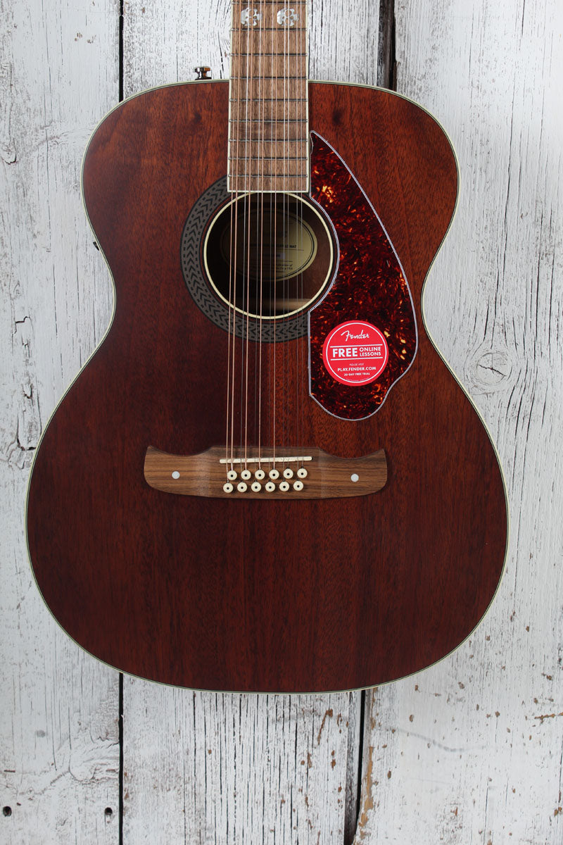 Fender Tim Armstrong Hellcat 12 String Acoustic Electric Guitar Natural Finish Main image