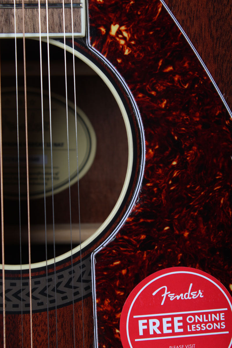Fender Tim Armstrong Hellcat 12 String Acoustic Electric Guitar Natural Finish