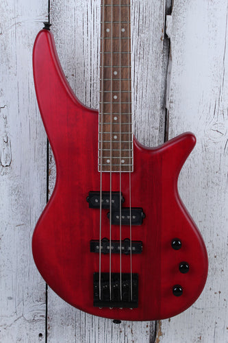Jackson 2025 JS Series Spectra Bass JS23 4 String Electric Bass Guitar Red Stain