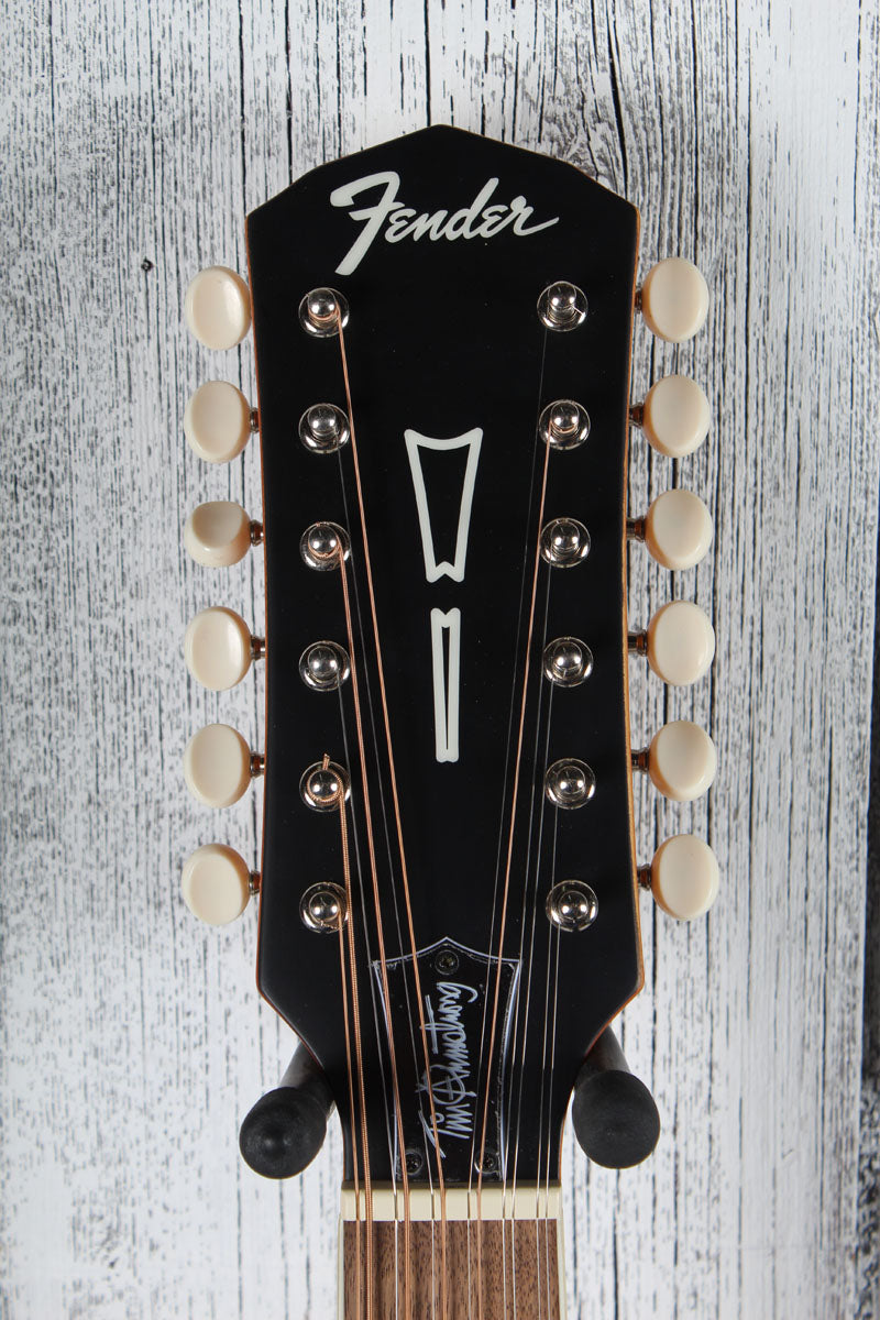 Fender Tim Armstrong Hellcat 12 String Acoustic Electric Guitar Natural Finish