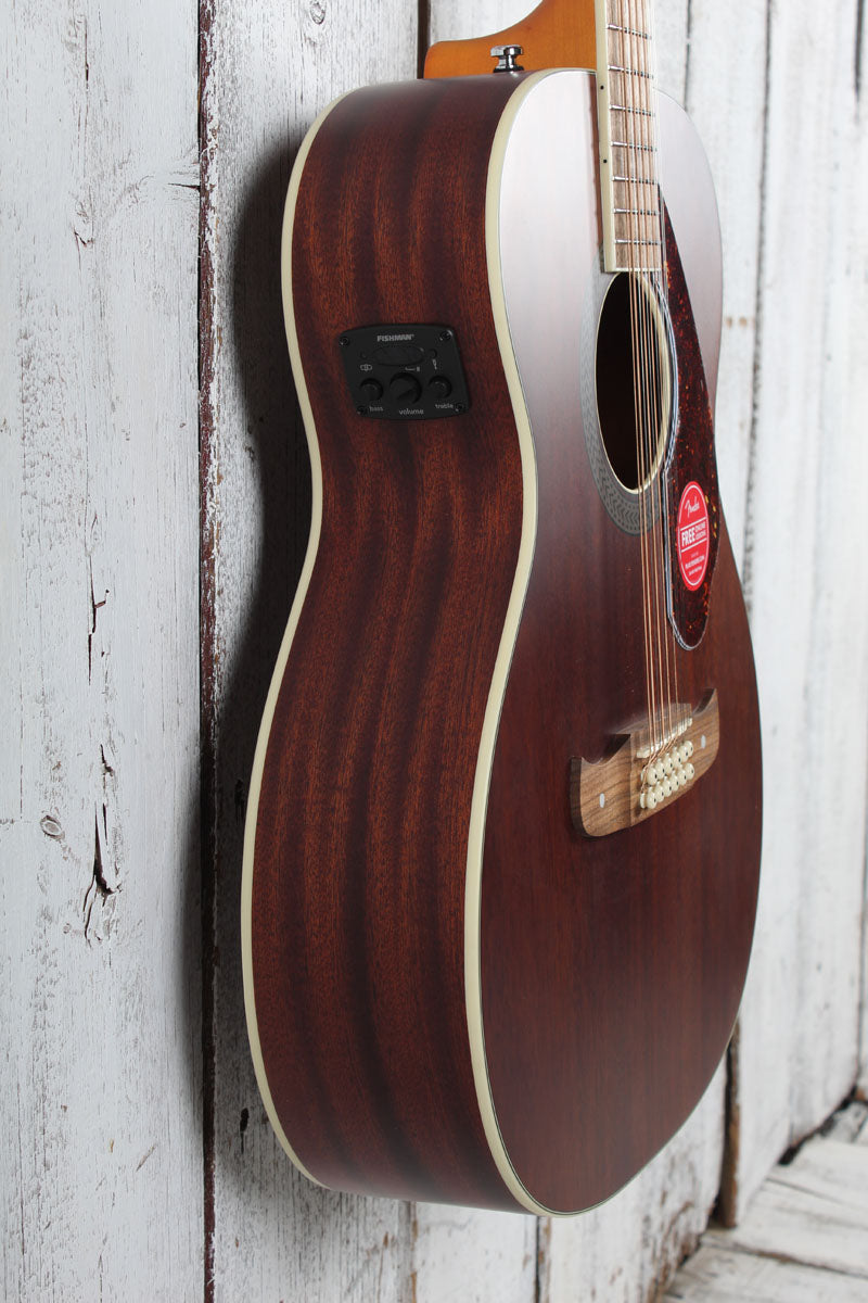 Fender Tim Armstrong Hellcat 12 String Acoustic Electric Guitar Natural Finish