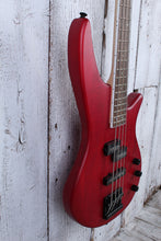 Load image into Gallery viewer, Jackson 2025 JS Series Spectra Bass JS23 4 String Electric Bass Guitar Red Stain