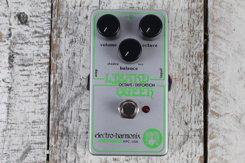 EHX Electro-Harmonix Lizard Queen Octave Fuzz Pedal Electric Guitar Effects Pedal