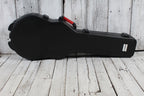 Jackson Monarkh 6 and 7 String Molded Hardshell Electric Guitar Case Black