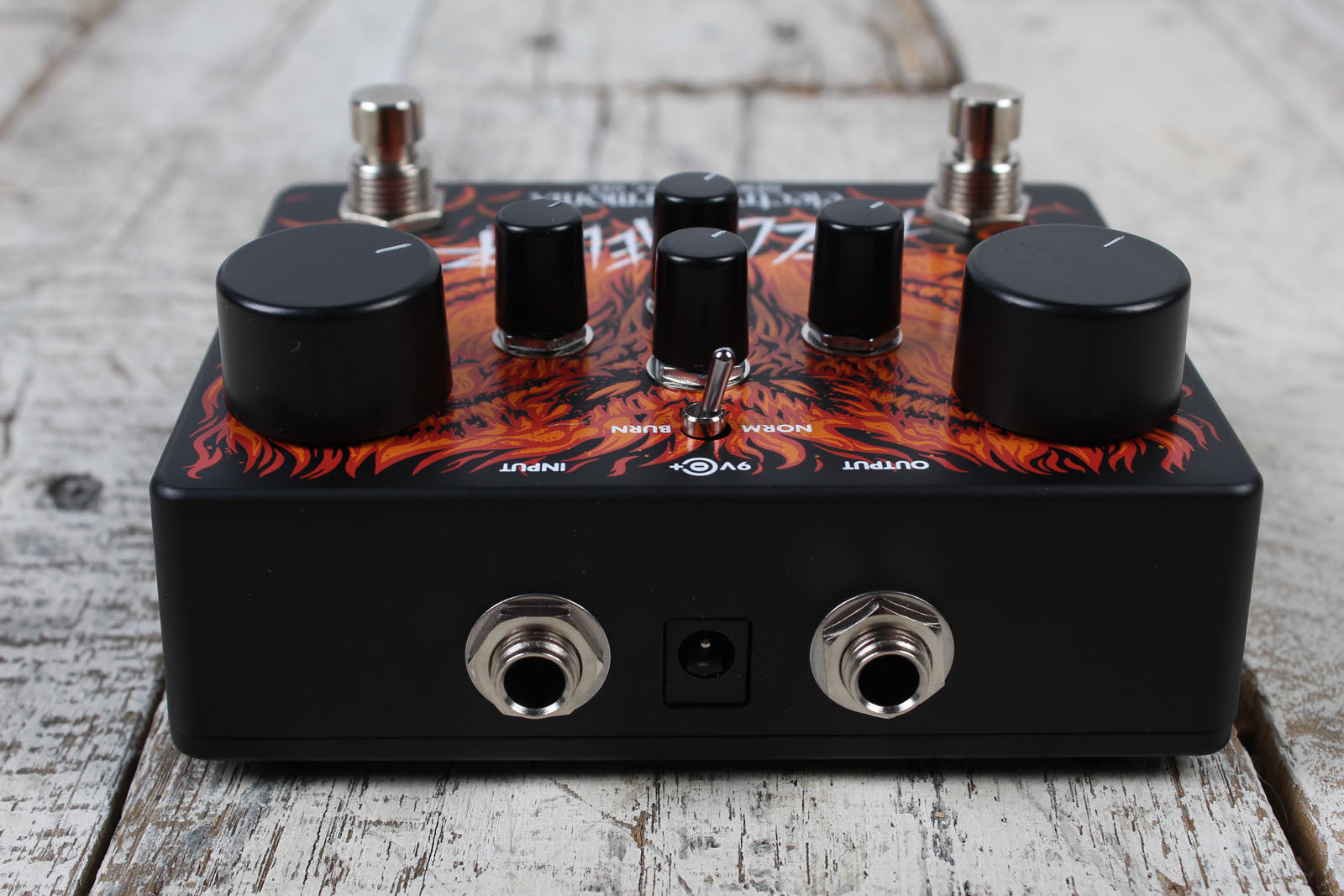 EHX Electro-Harmonix Hell Melter Distortion Pedal Electric Guitar Effects Pedal