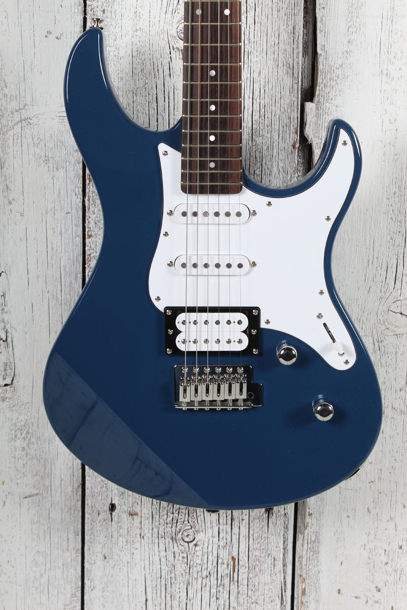 Yamaha PAC112V Double Cut Solid Body Electric Guitar United Blue Finish
