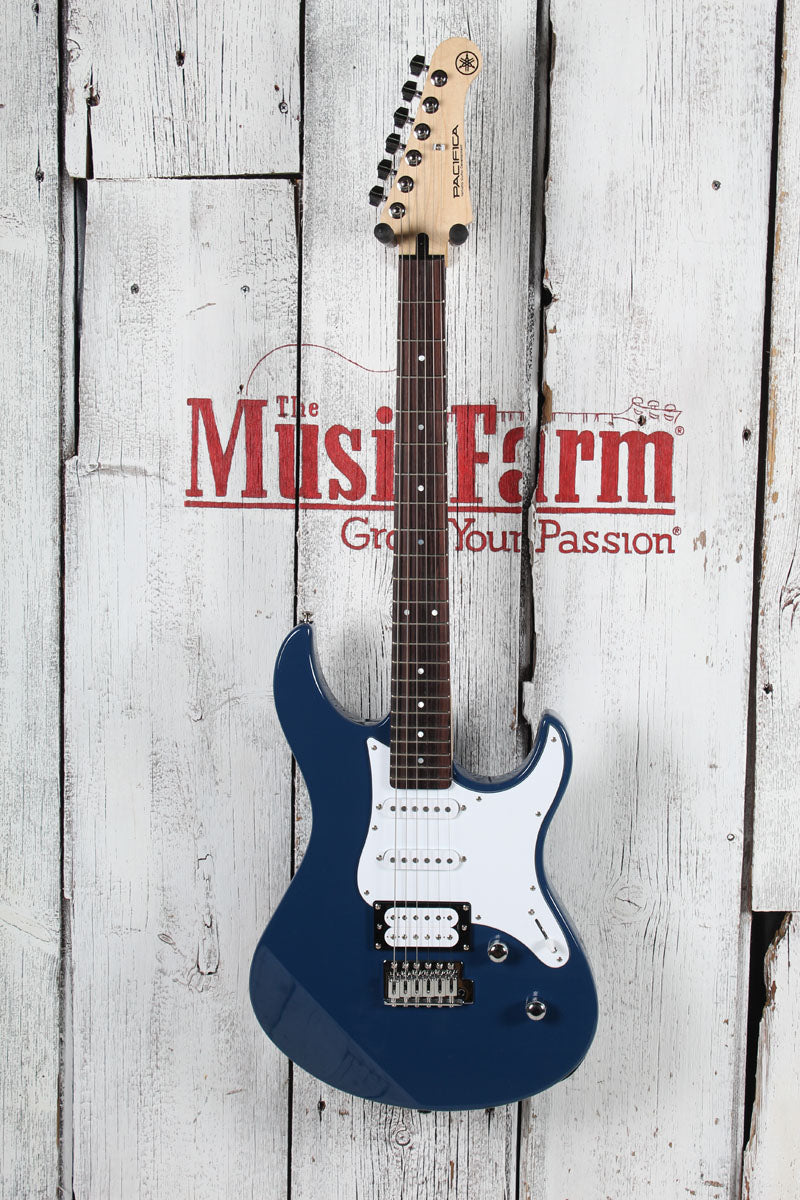 Yamaha PAC112V Double Cut Solid Body Electric Guitar United Blue Finish