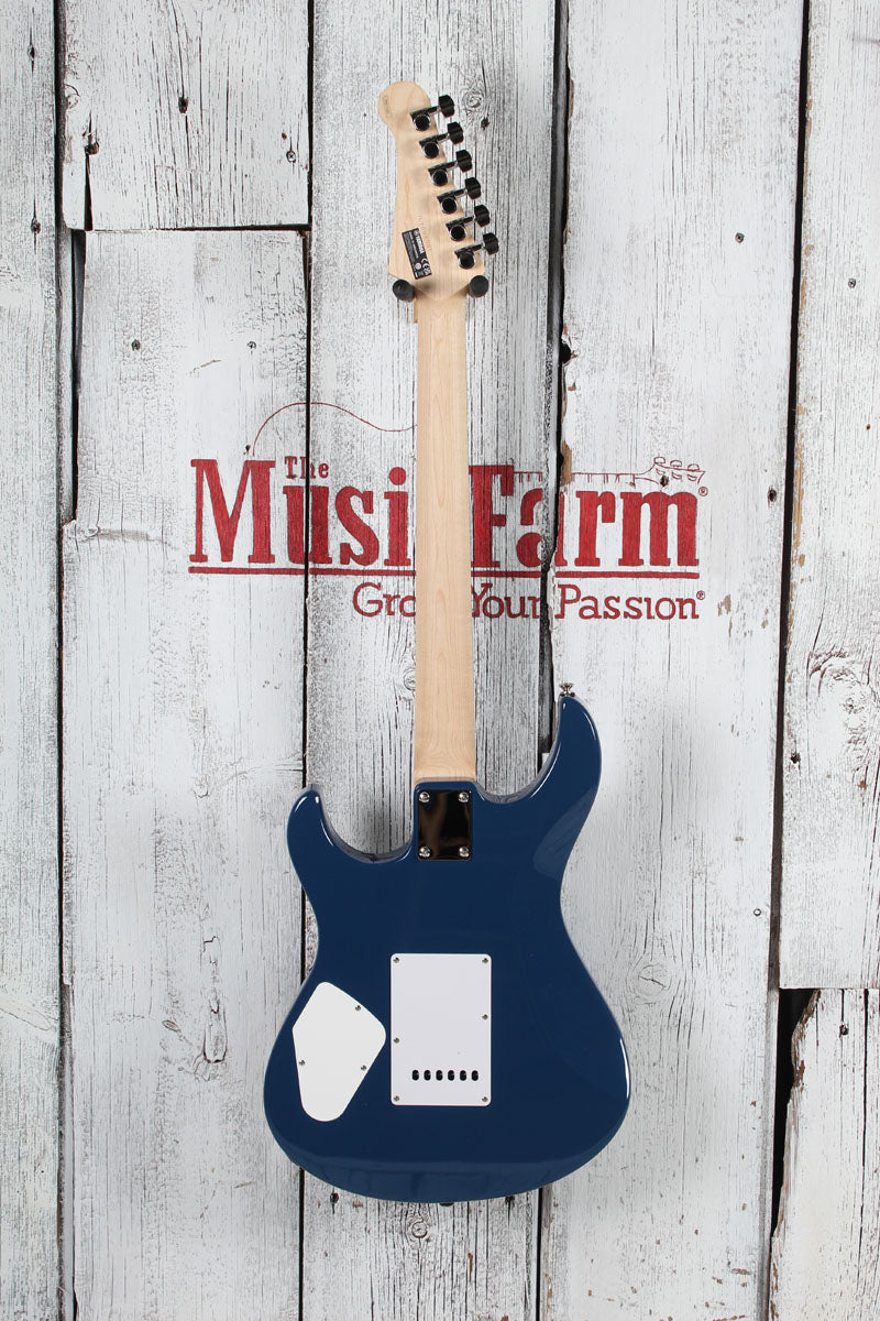 Yamaha PAC112V Double Cut Solid Body Electric Guitar United Blue Finish
