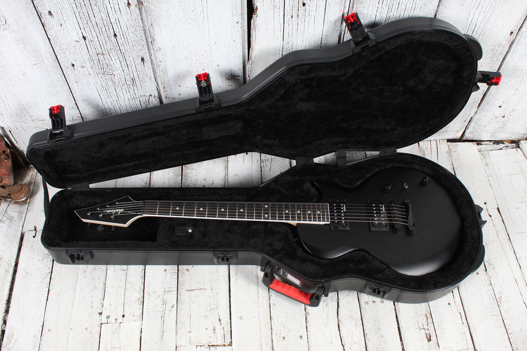 Jackson Monarkh 6 and 7 String Molded Hardshell Electric Guitar Case Black