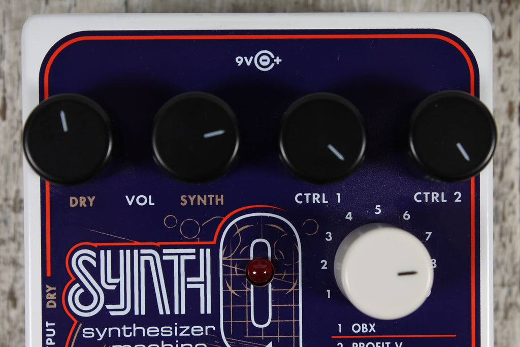 Electro-Harmonix SYNTH9 Synthesizer Machine Pedal Electric Guitar Effects Pedal