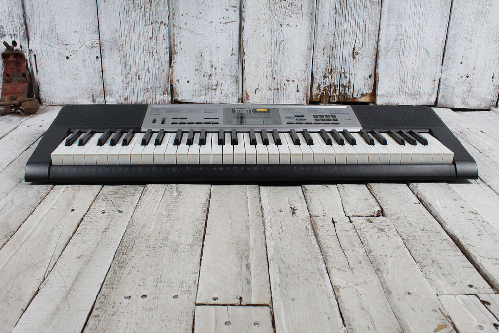 Casio LK-175 Keyboard 61 Key Portable Keyboard with Power Supply and Gig Bag