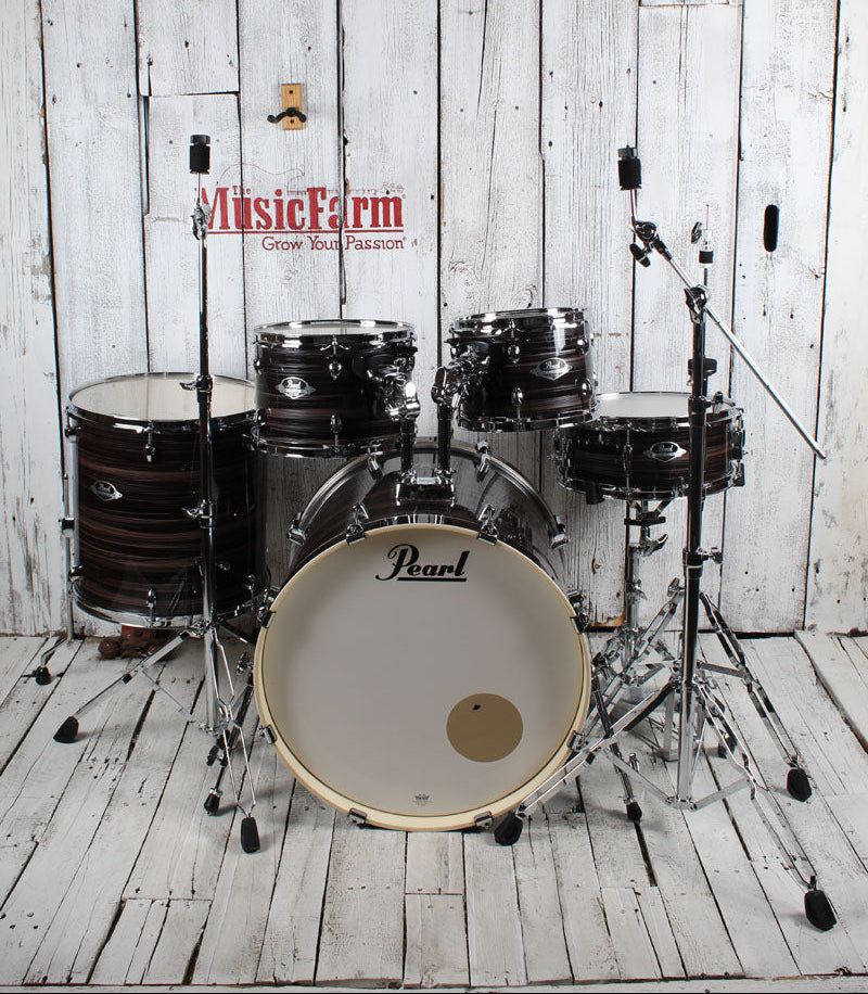 Pearl EXX725SN Export Series Drum Kit 5 Piece Shell Kit Metallic Amethyst Twist