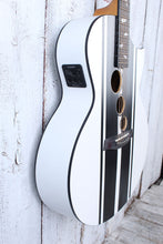 Load image into Gallery viewer, Schecter DJ Ashba Acoustic Electric Guitar Solid Spruce Top Satin White Finish