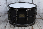Tama LST148 Sound Lab Project Series Big Black Steel 8x14 Snare Drum Matte Black