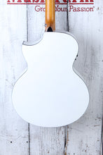 Load image into Gallery viewer, Schecter DJ Ashba Acoustic Electric Guitar Solid Spruce Top Satin White Finish