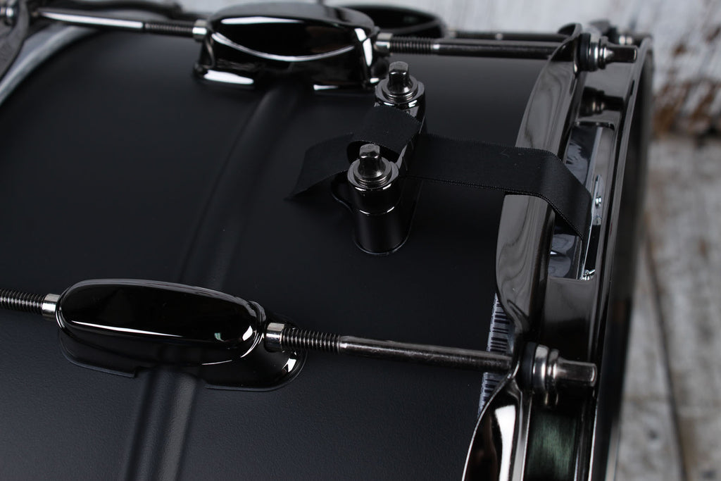 Tama LST148 Sound Lab Project Series Big Black Steel 8x14 Snare Drum Matte Black