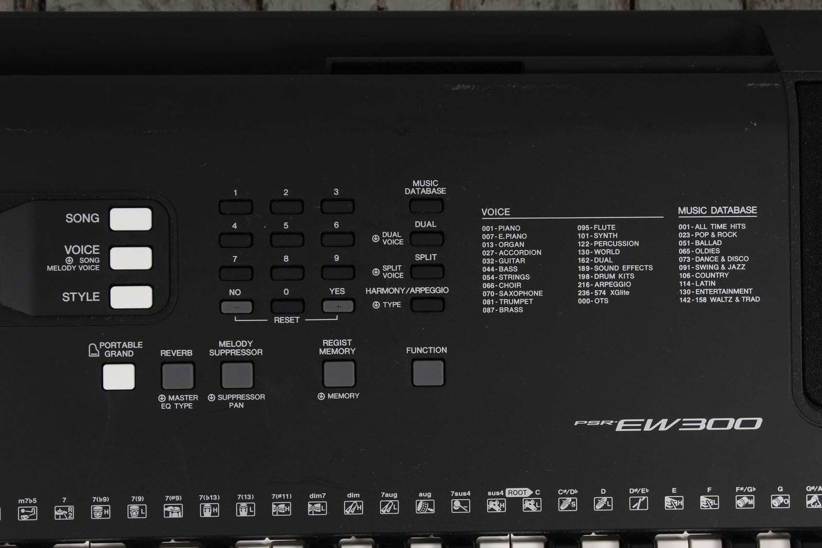 Yamaha PSR-EW310 Keyboard 76 Key Touch Sensitive Keyboard with Power Supply