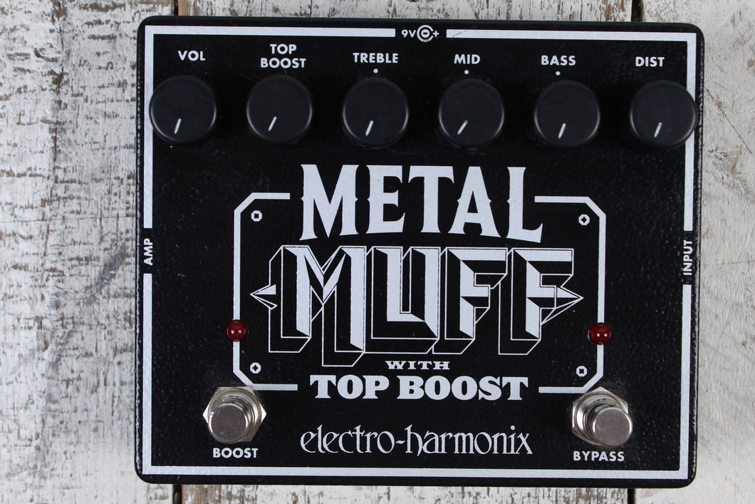 Electro Harmonix Metal Muff Distortion Pedal Electric Guitar Effects Pedal