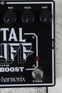 Electro Harmonix Metal Muff Distortion Pedal Electric Guitar Effects Pedal