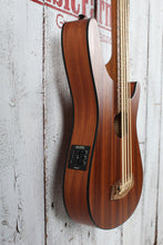 Load image into Gallery viewer, Amahi Ukulele Bass Double Cutaway Body Acoustic Electric Ukulele Bass w Gig Bag