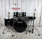 Tama ST52H5CBNS Stagestar 5 Piece Complete Drum Set with Stands and Throne