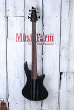 Load image into Gallery viewer, Schecter Stiletto Stealth-5 Bass 5 String Electric Bass Guitar Satin Black