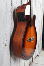 Load image into Gallery viewer, Yamaha NTX1 Nylon String Thinline Classical Acoustic Electric Guitar Sunburst