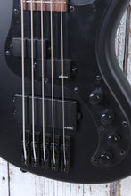 Load image into Gallery viewer, Schecter Stiletto Stealth-5 Bass 5 String Electric Bass Guitar Satin Black