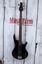 Load image into Gallery viewer, Ibanez GIO GSR100EX 4 String Solid Body Electric Bass Guitar Black